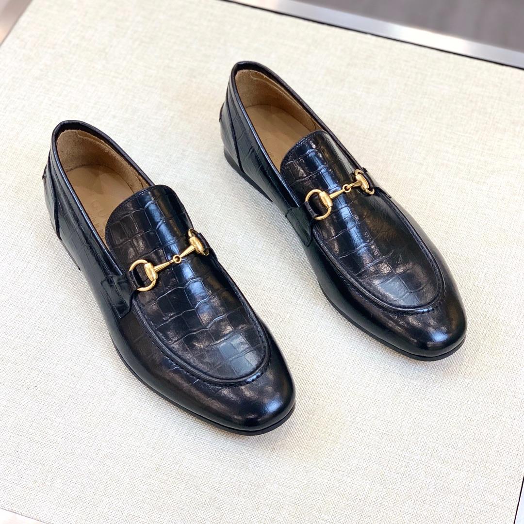 Gucci Men's Gucci Jordaan Loafer - PerfectKickZ