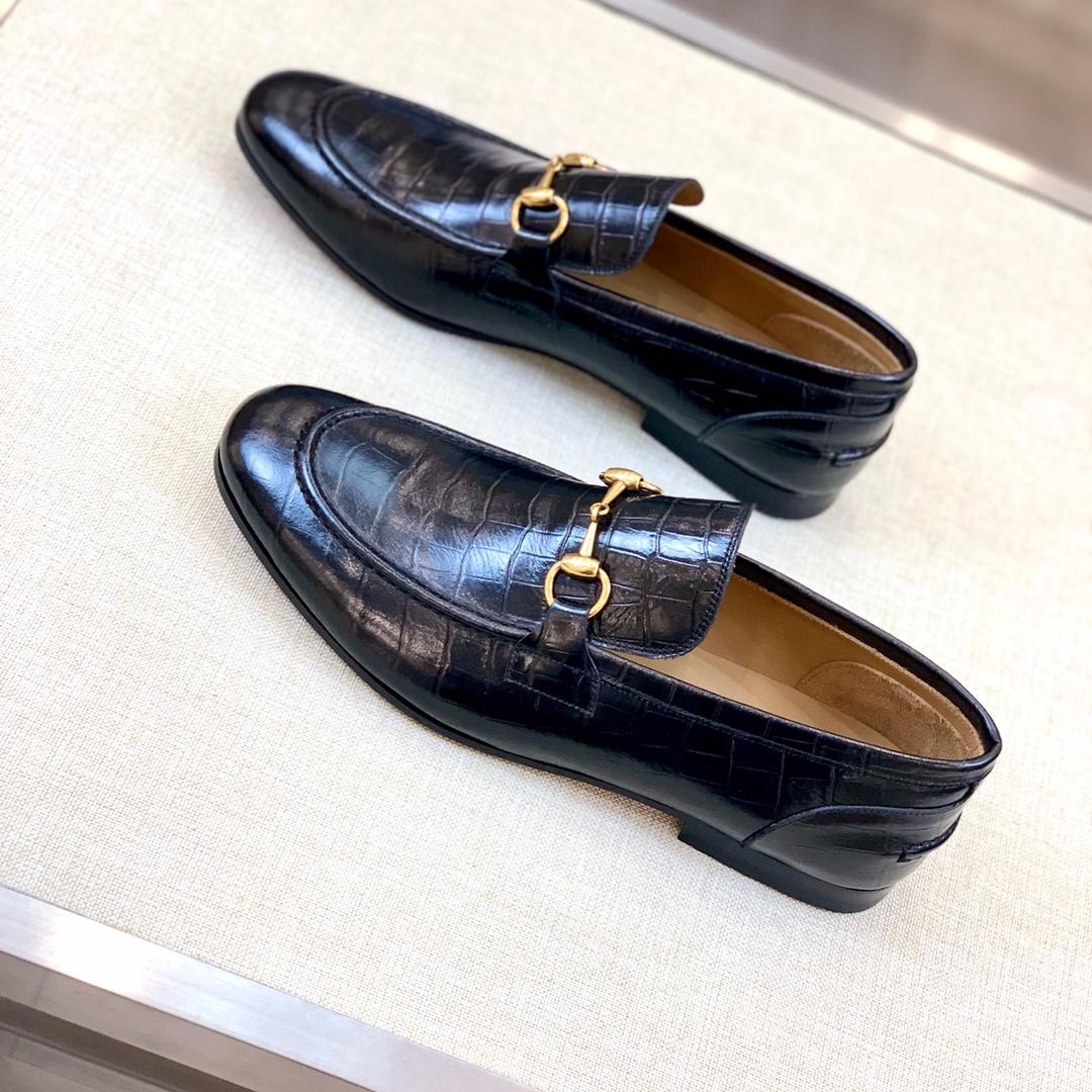 Gucci Men's Gucci Jordaan Loafer - PerfectKickZ