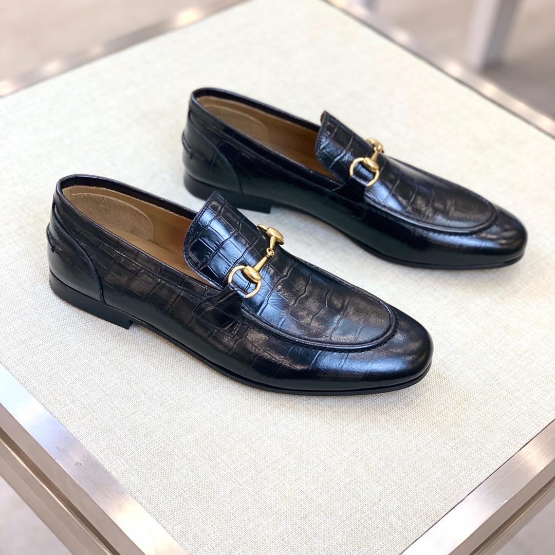 Gucci Men's Gucci Jordaan Loafer - PerfectKickZ