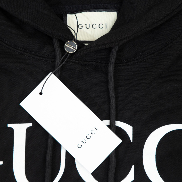 Gucci Hooded Sweatshirt With Interlocking G - PerfectKickZ