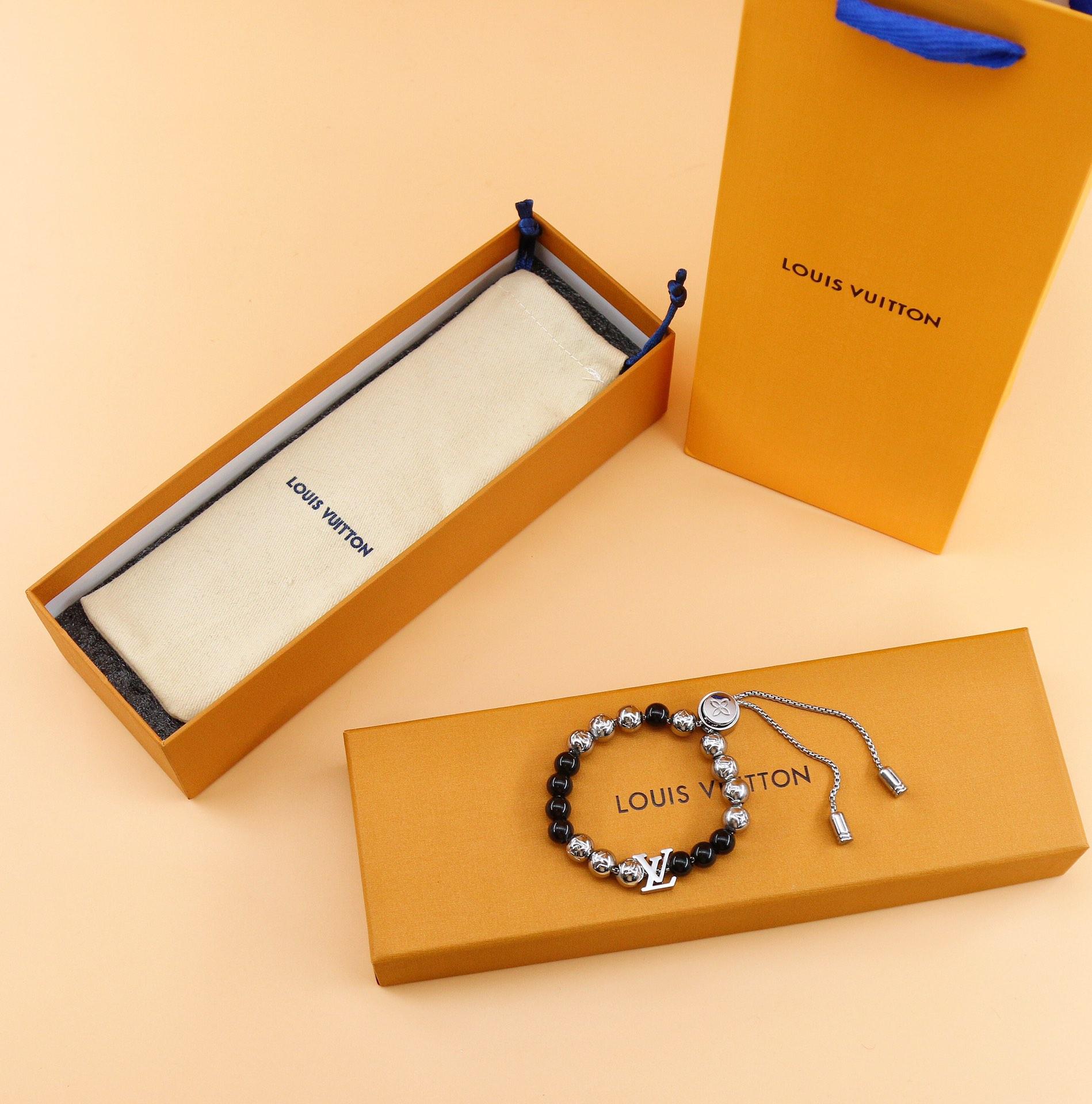 Louis Vuitton Monogram Beads Bracelet   M00512 - PerfectKickZ