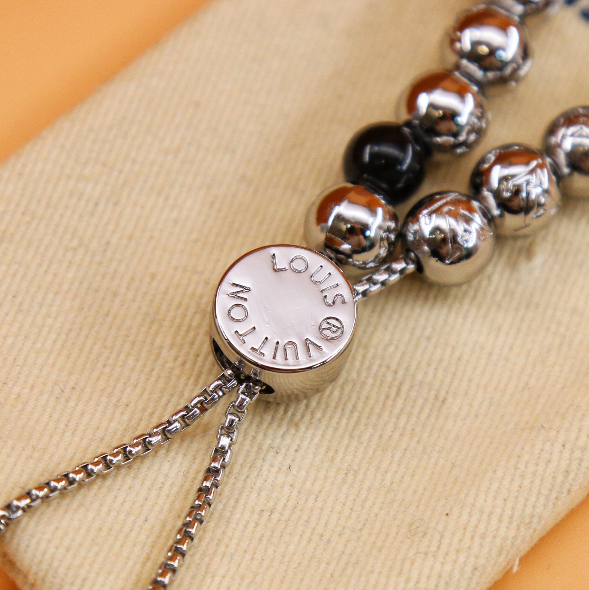 Louis Vuitton Monogram Beads Bracelet   M00512 - PerfectKickZ