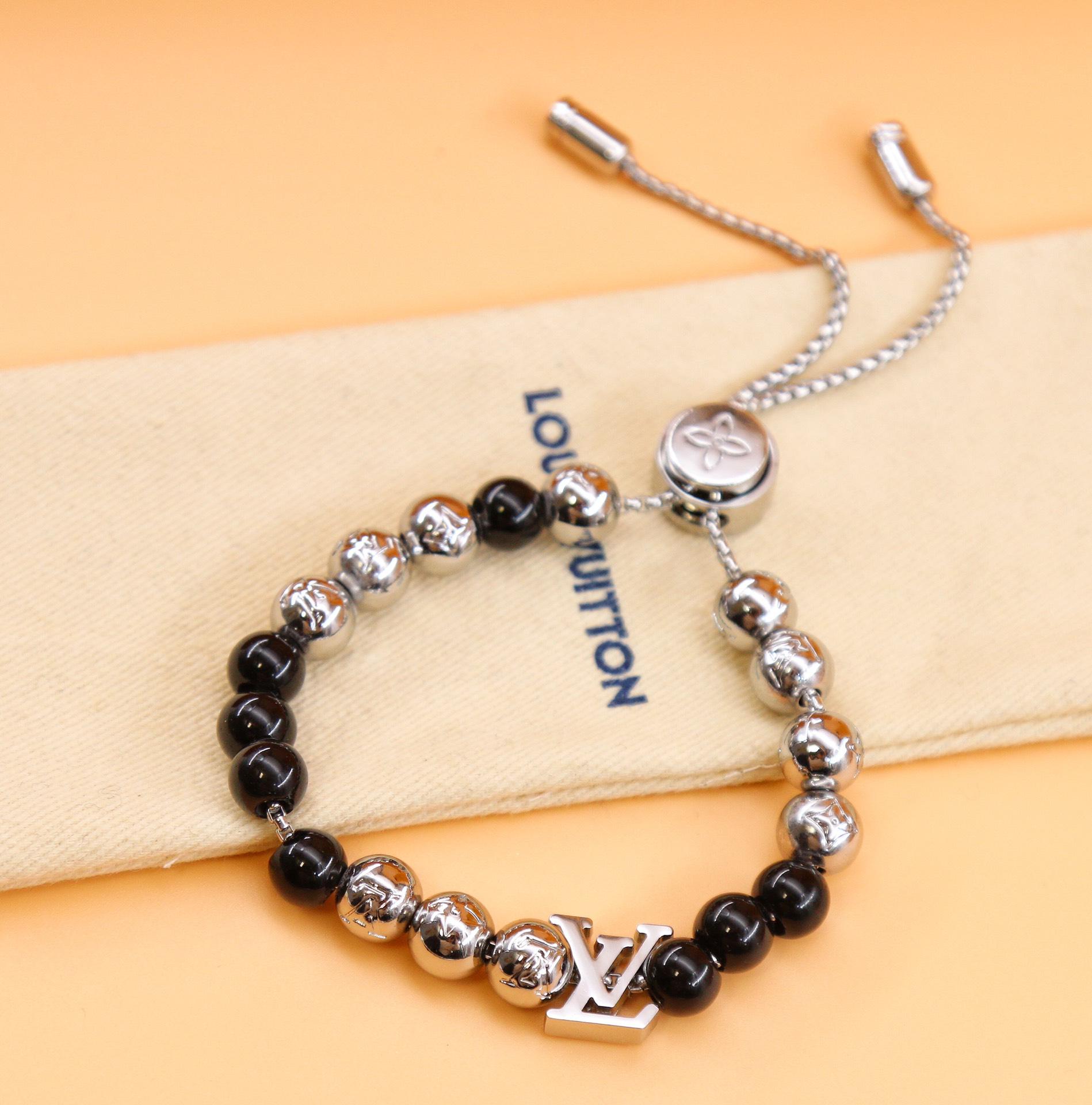 Louis Vuitton Monogram Beads Bracelet   M00512 - PerfectKickZ