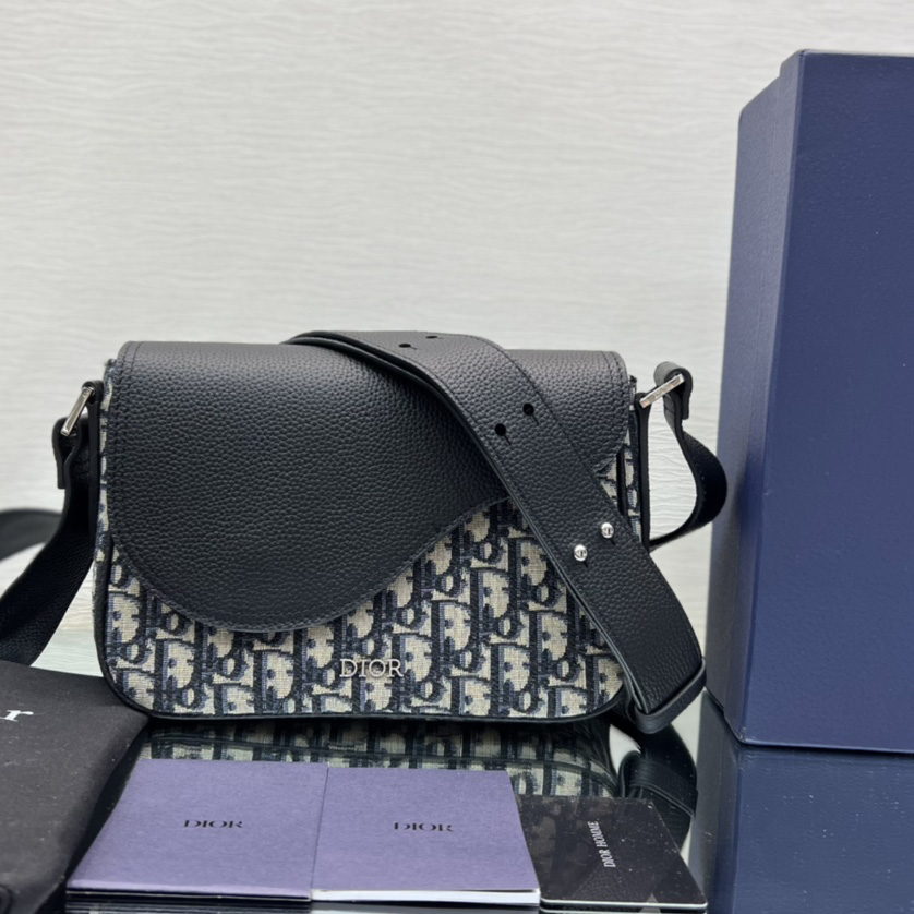 Dior Mini Saddle Messenger Bag(23-18-6cm) - PerfectKickZ