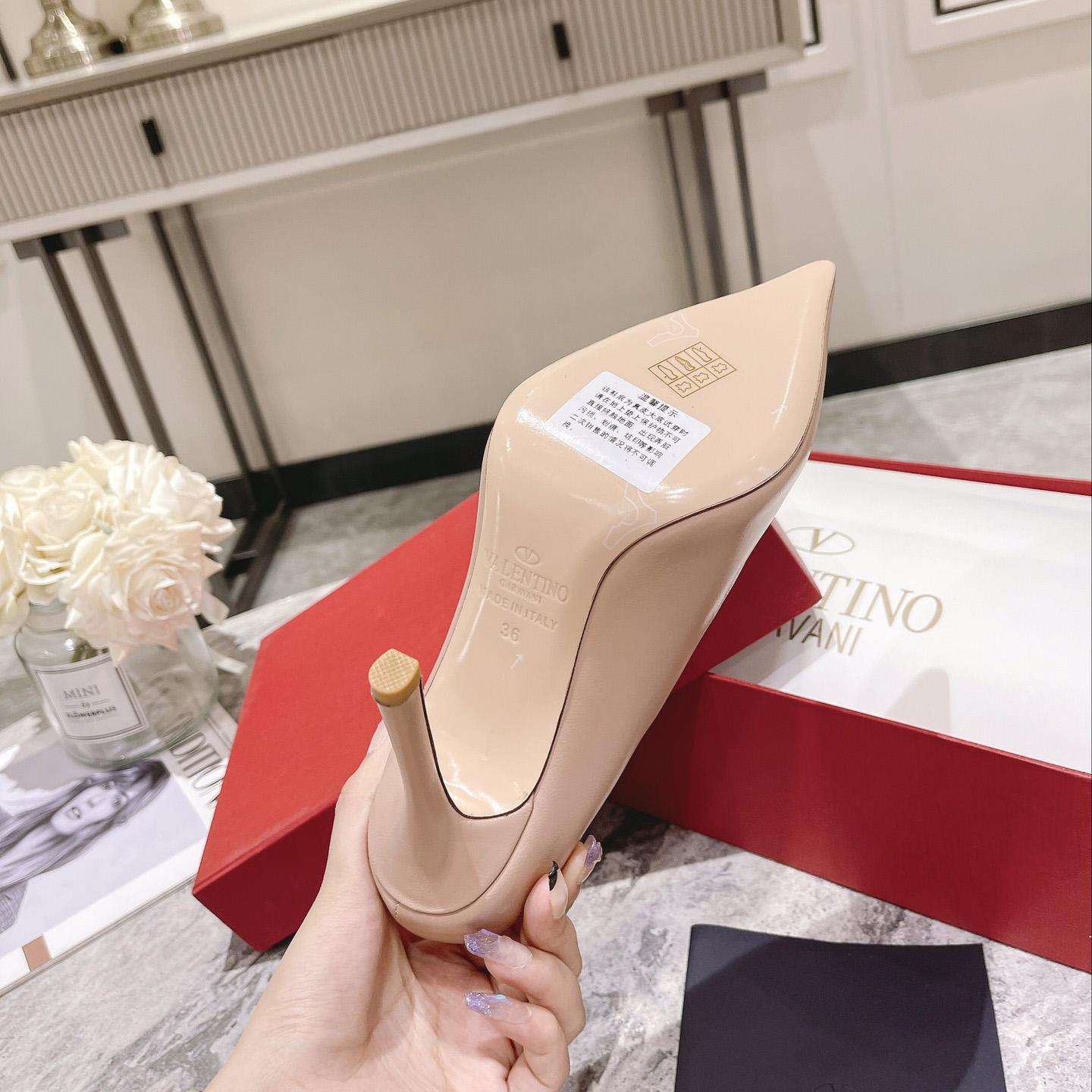 Valenti Garavani One Stud Pump With Crystals  100mm - PerfectKickZ