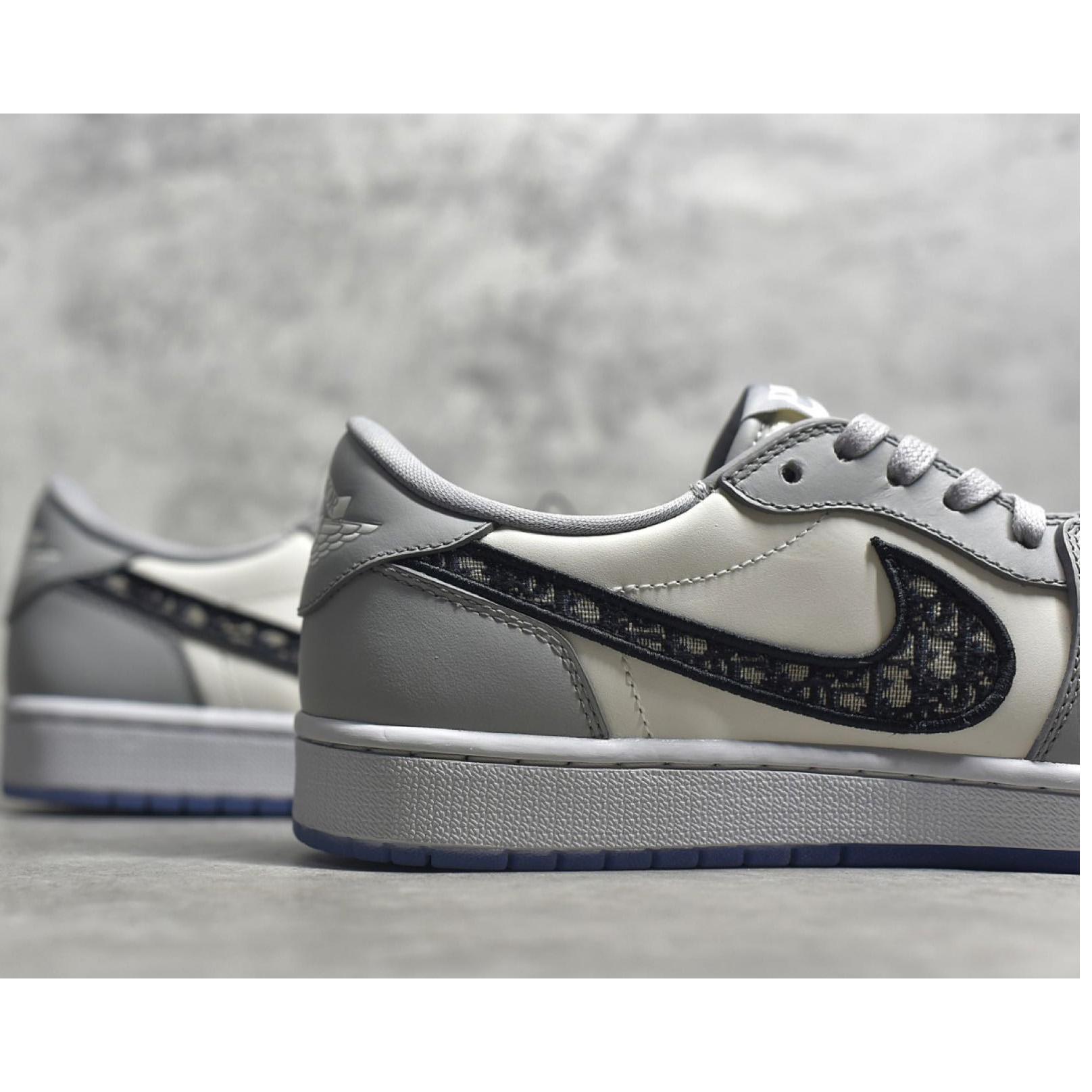 Dior x Air Jordan 1  Low Sneaker  - PerfectKickZ