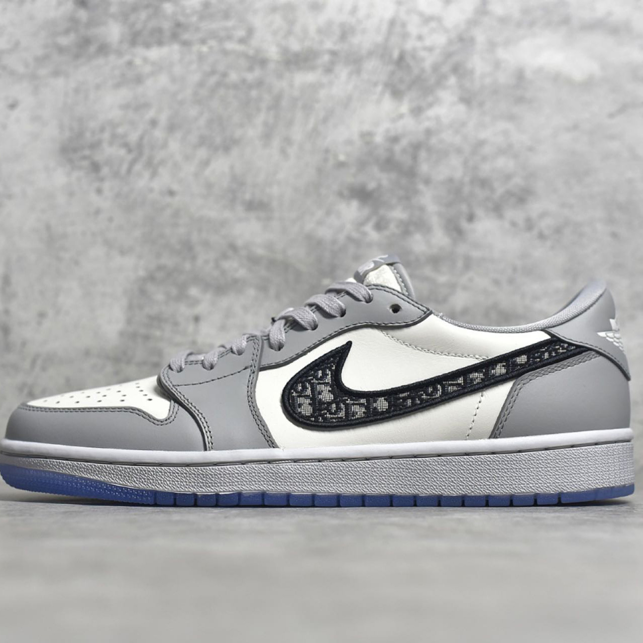 Dior x Air Jordan 1  Low Sneaker  - PerfectKickZ
