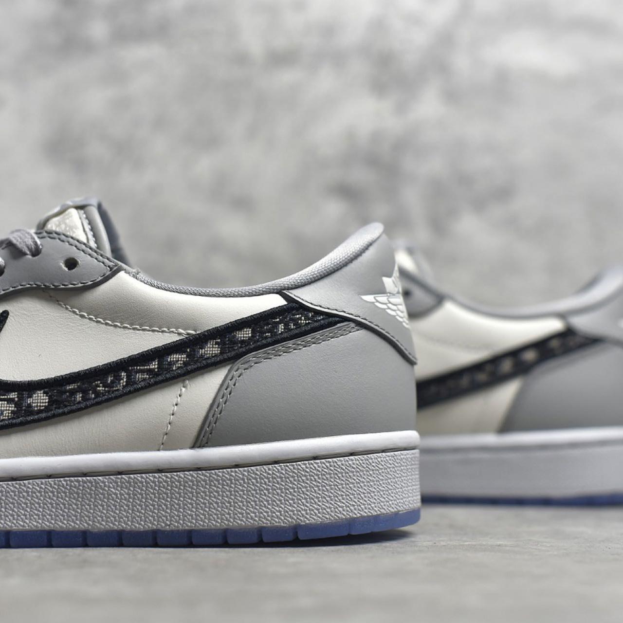 Dior x Air Jordan 1  Low Sneaker  - PerfectKickZ