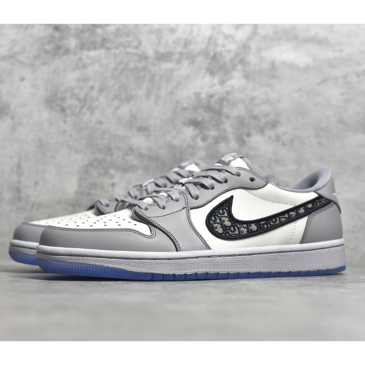 Dior x Air Jordan 1  Low Sneaker  - PerfectKickZ