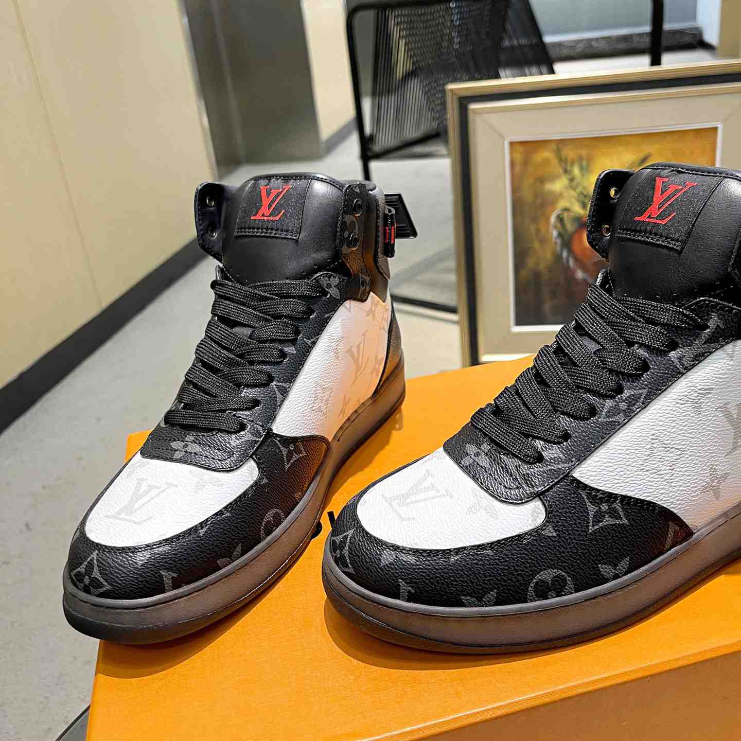 Louis Vuitton Rivoli Sneaker Boot     - PerfectKickZ