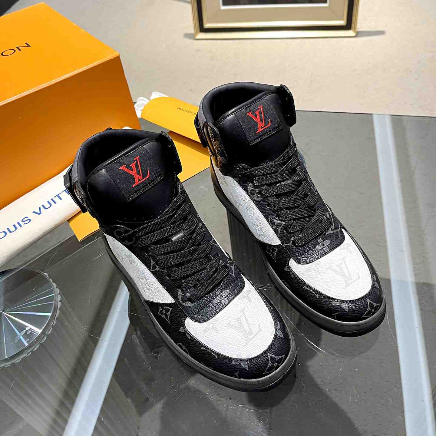 Louis Vuitton Rivoli Sneaker Boot     - PerfectKickZ