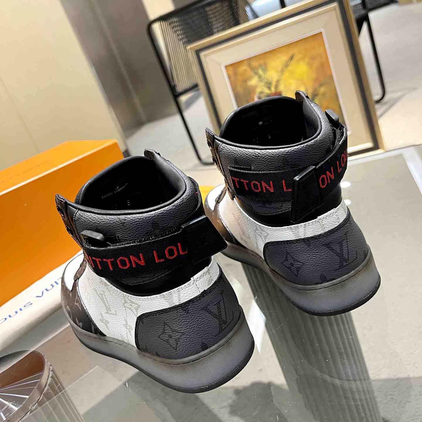 Louis Vuitton Rivoli Sneaker Boot     - PerfectKickZ