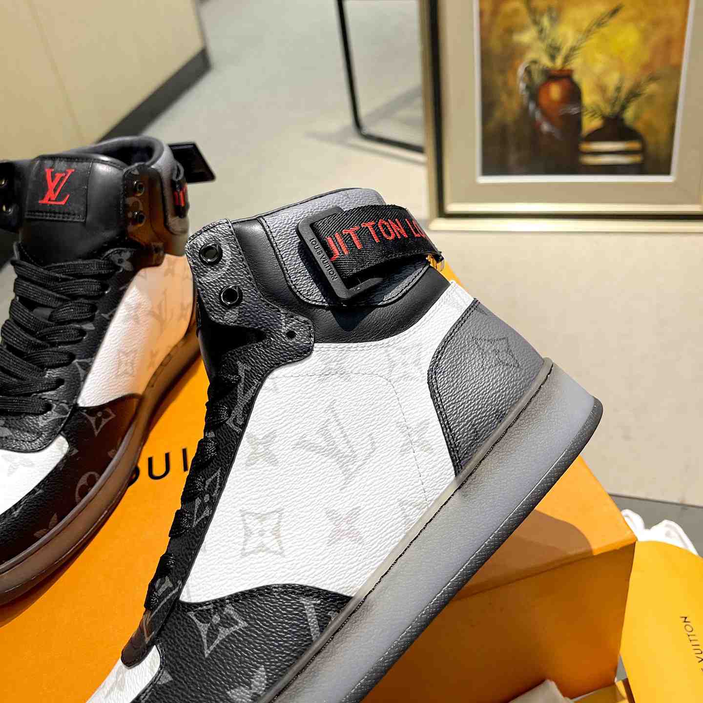 Louis Vuitton Rivoli Sneaker Boot     - PerfectKickZ