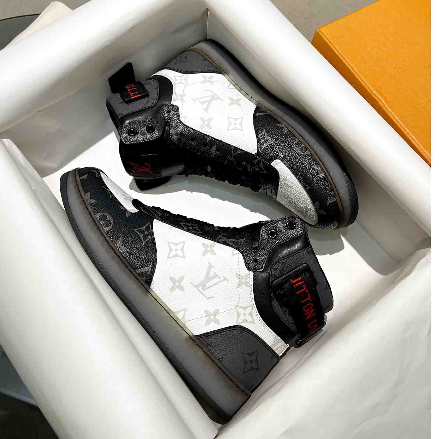 Louis Vuitton Rivoli Sneaker Boot     - PerfectKickZ