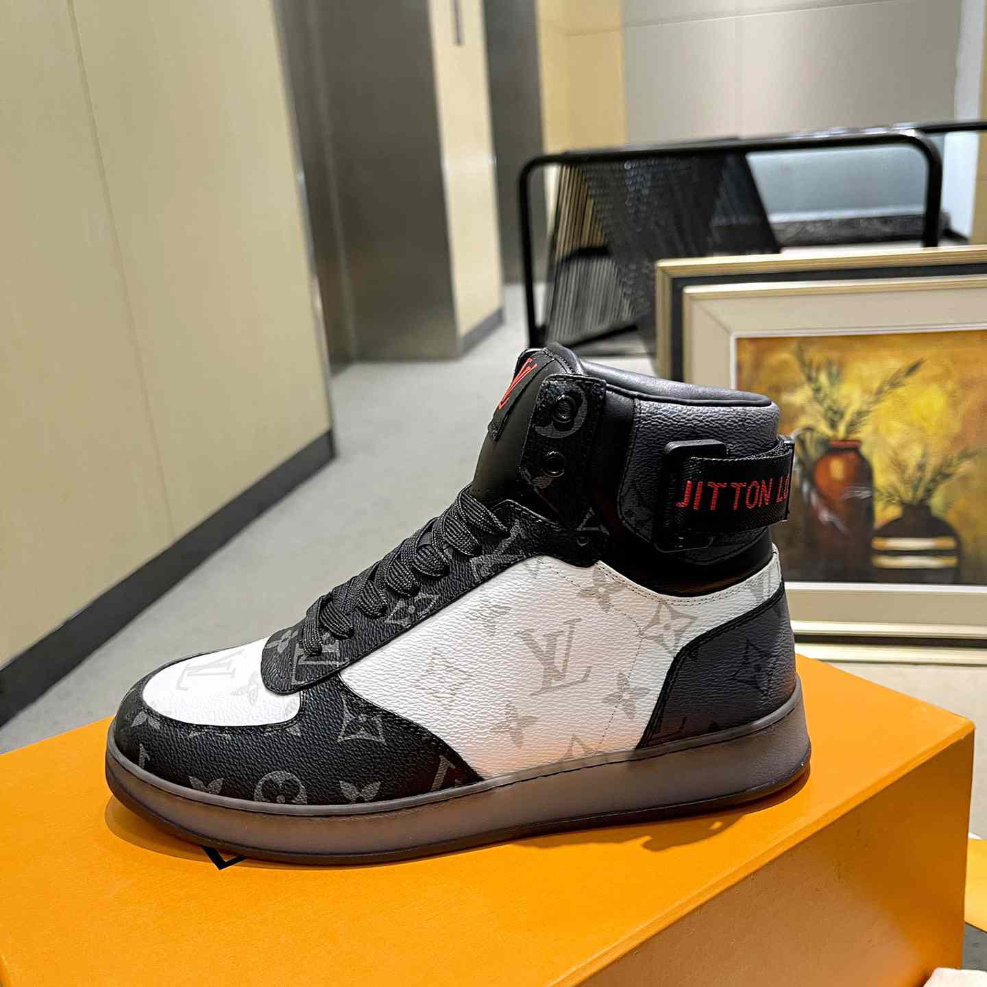 Louis Vuitton Rivoli Sneaker Boot     - PerfectKickZ