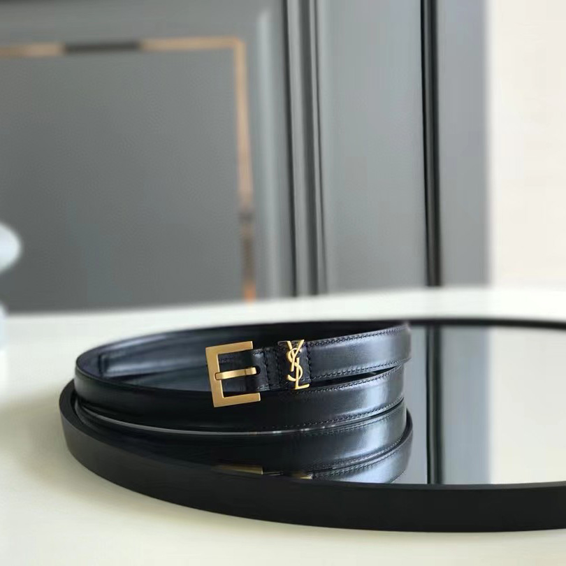 Saint Laurent Leather Belt  (20mm/30mm) - PerfectKickZ