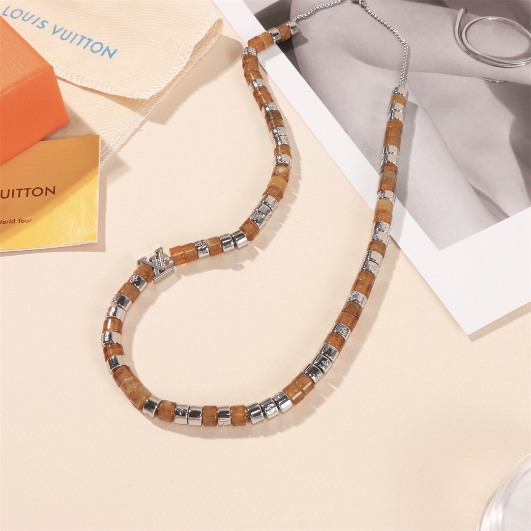 Louis Vuitton LV Shades Necklace - PerfectKickZ