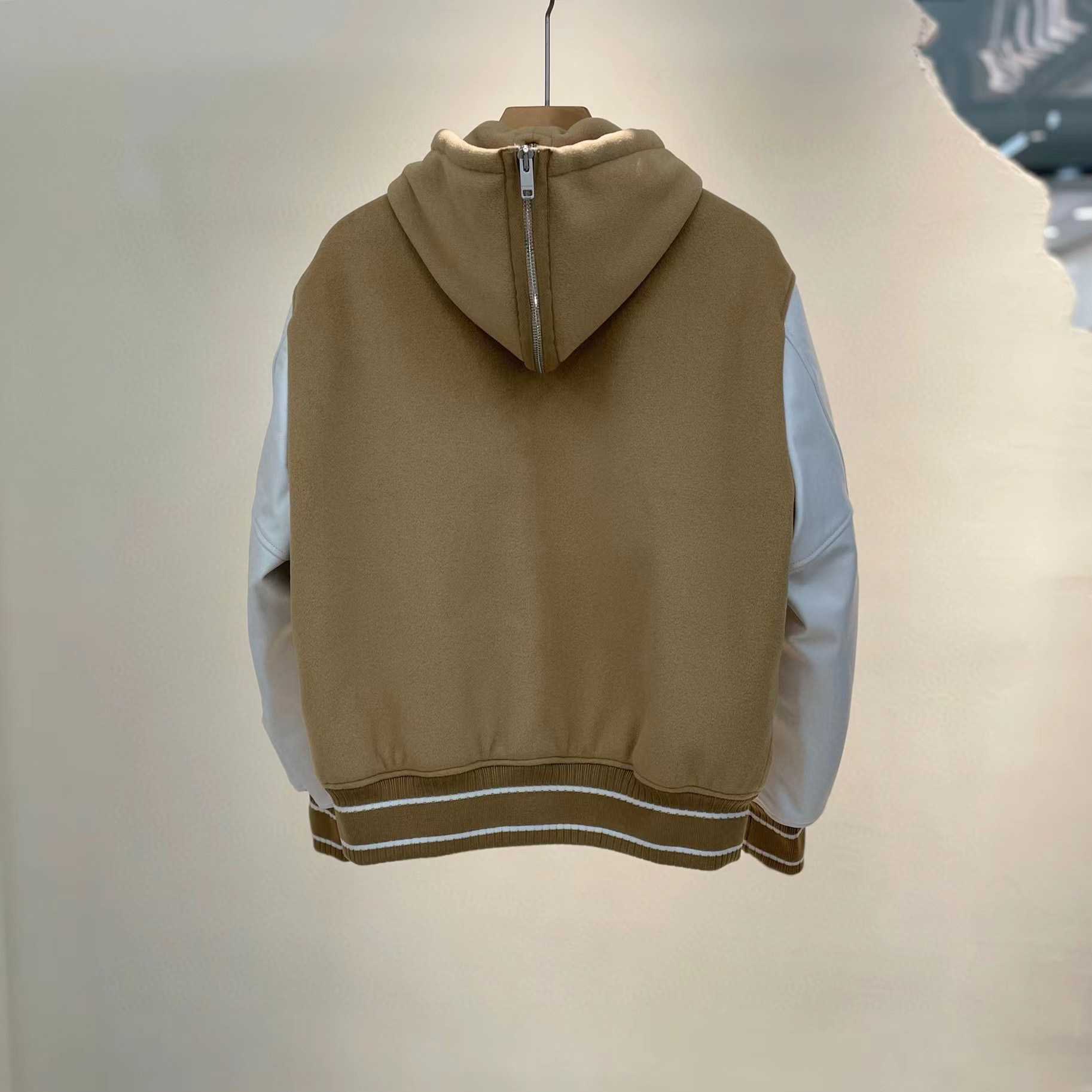 Givenchy New Hooded Bomber Jacket In Wool And Givenchy Leather - PerfectKickZ