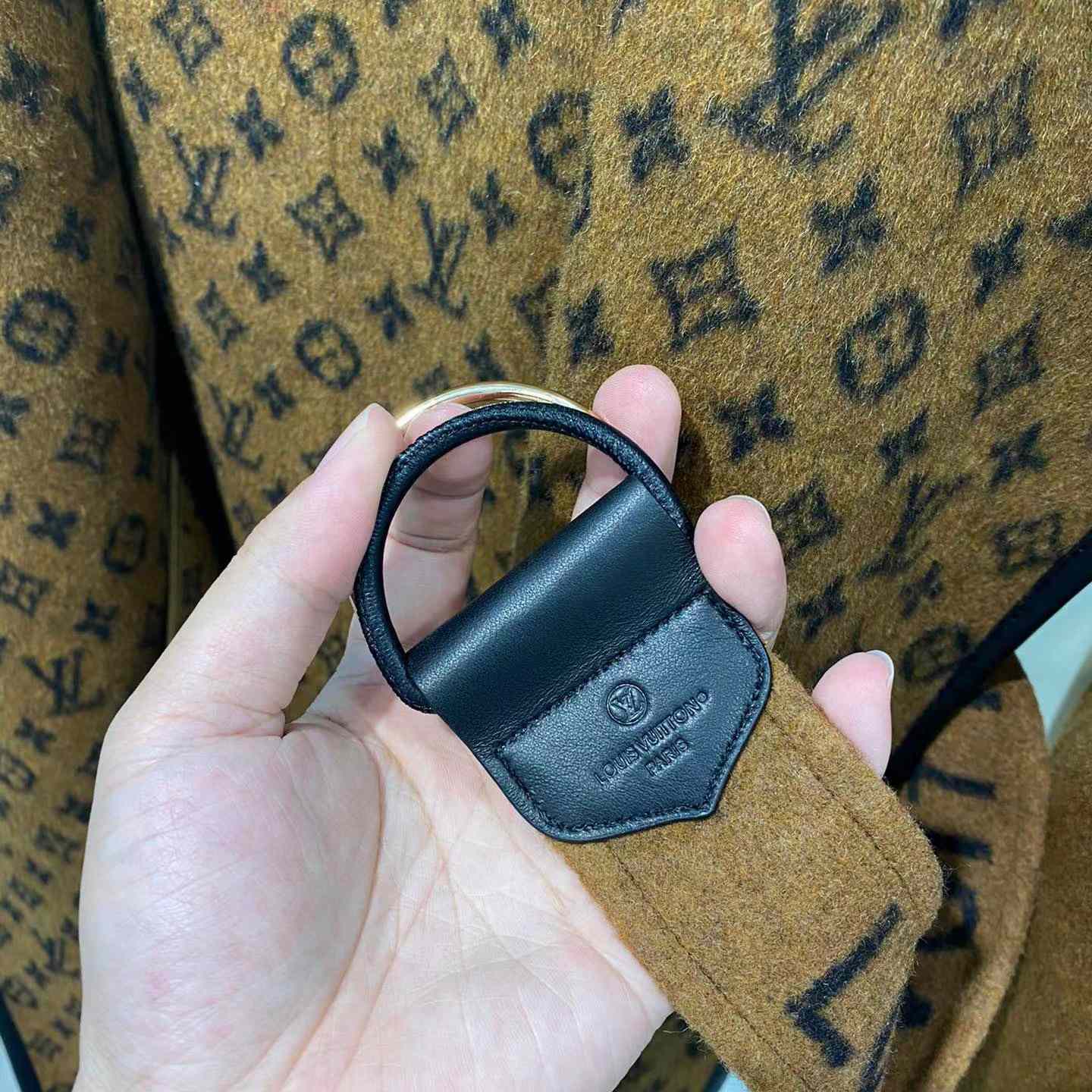 Louis Vuitton Signature Double Face Short Wrap Coat     - PerfectKickZ