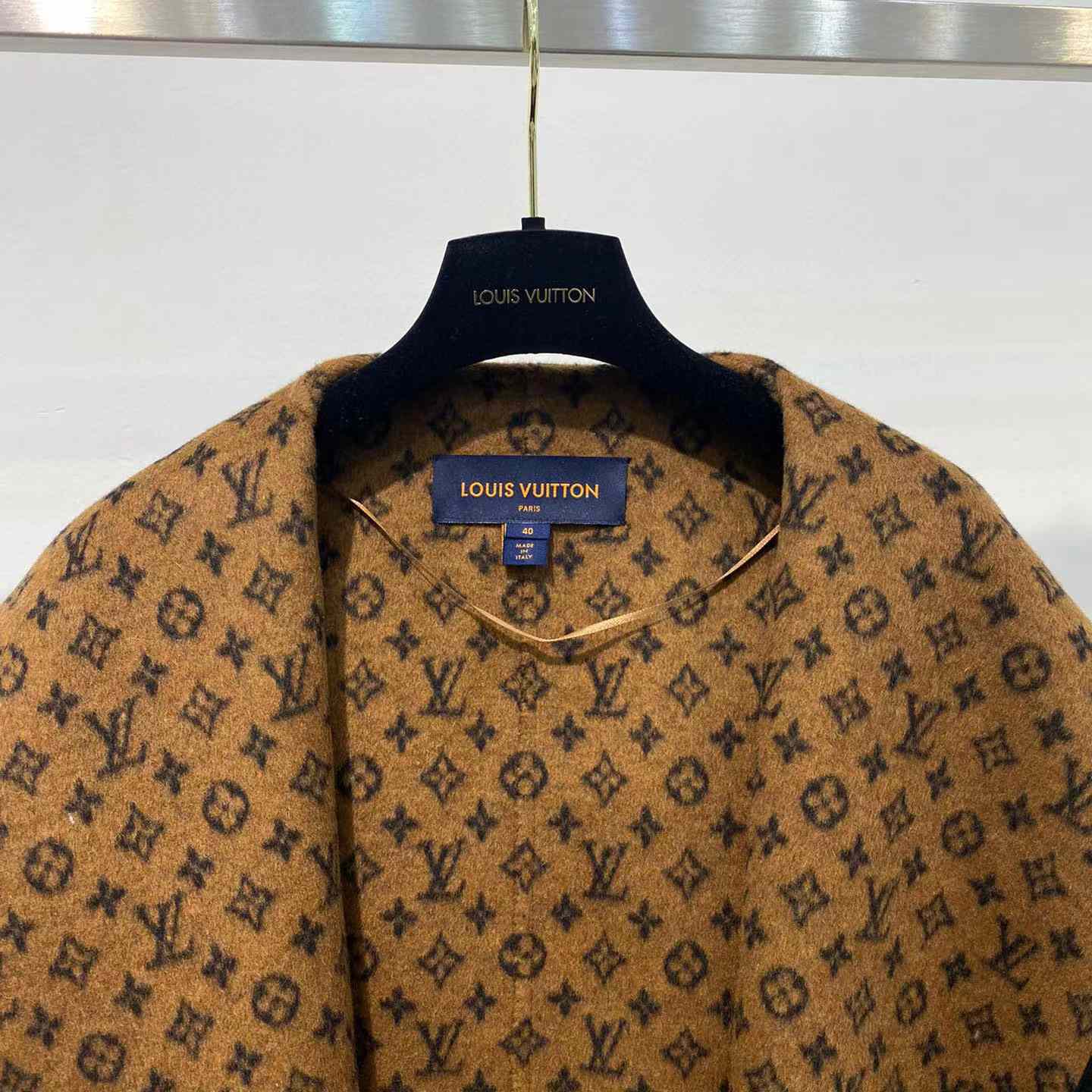 Louis Vuitton Signature Double Face Short Wrap Coat     - PerfectKickZ
