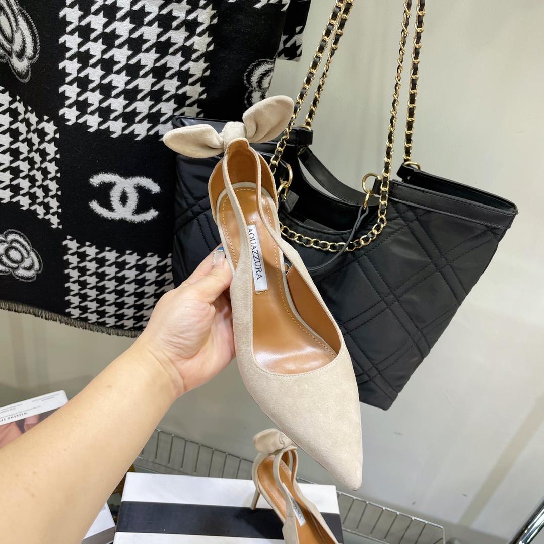Aquazzura Gatsby Bow Tie Pump  - PerfectKickZ