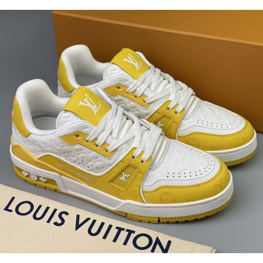 Louis Vuitton Trainer Sneaker (Upon UK Size) - PerfectKickZ
