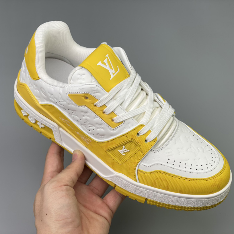 Louis Vuitton Trainer Sneaker (Upon UK Size) - 