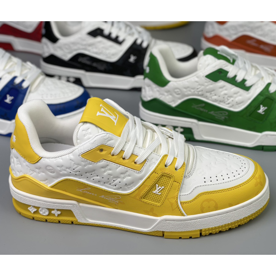 Louis Vuitton Trainer Sneaker (Upon UK Size) - 