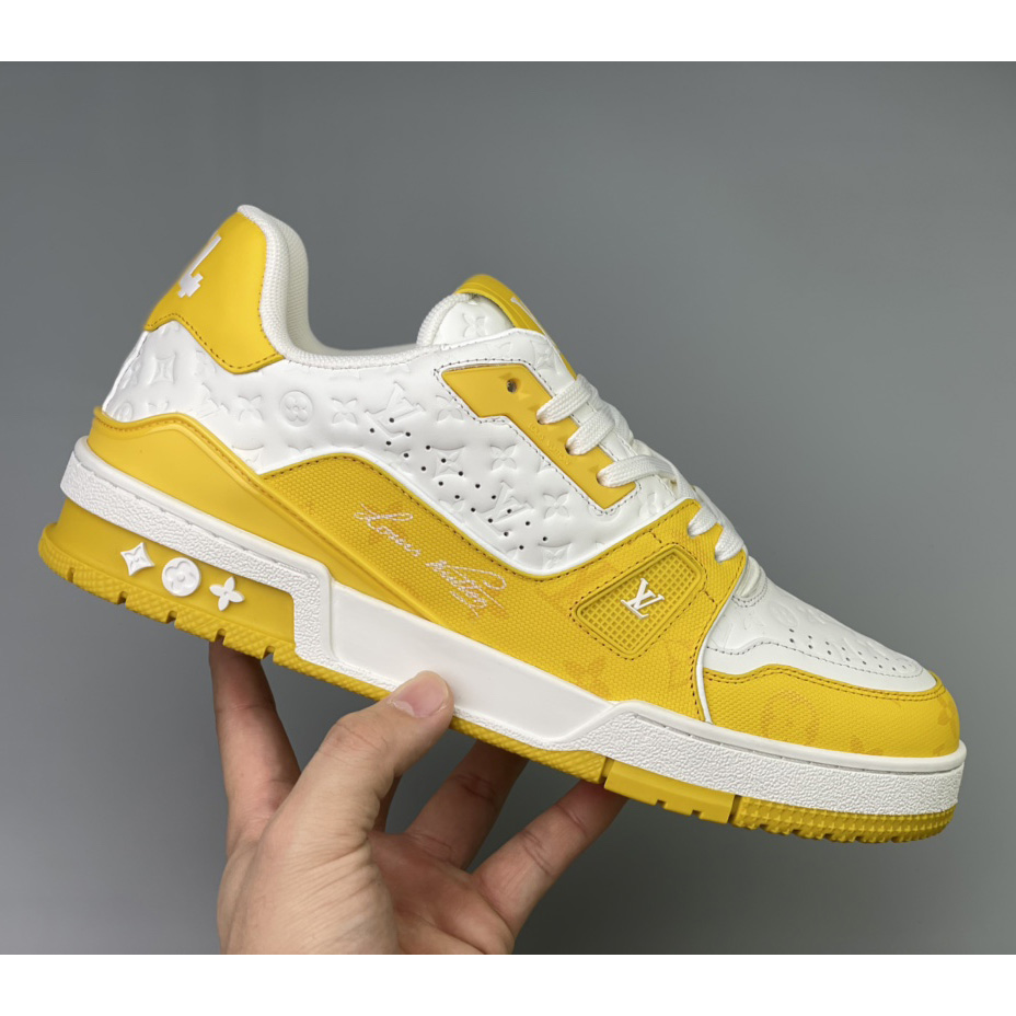 Louis Vuitton Trainer Sneaker (Upon UK Size) - 