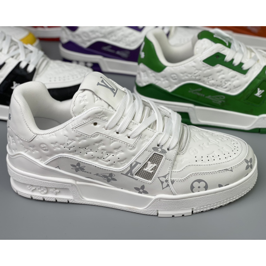 Louis Vuitton Trainer Sneaker (Upon UK Size) - PerfectKickZ