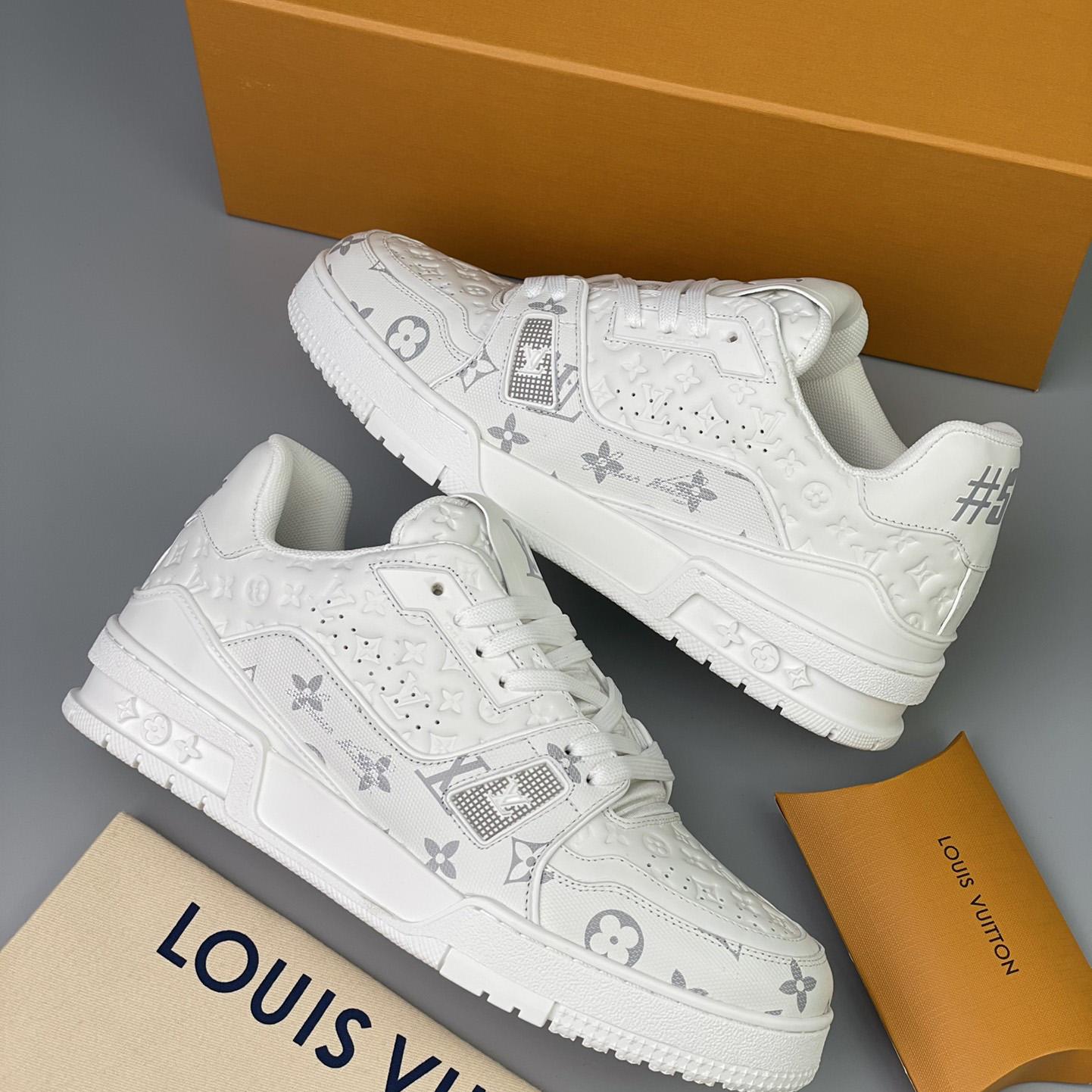 Louis Vuitton Trainer Sneaker (Upon UK Size) - PerfectKickZ