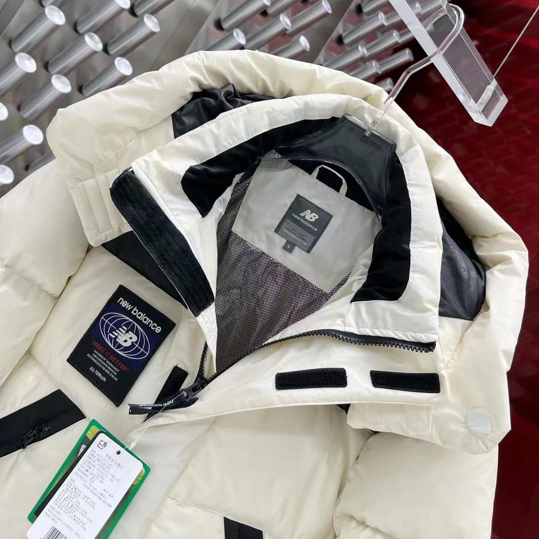 New Balance Hooded Puffer Short Down Jacket - PerfectKickZ