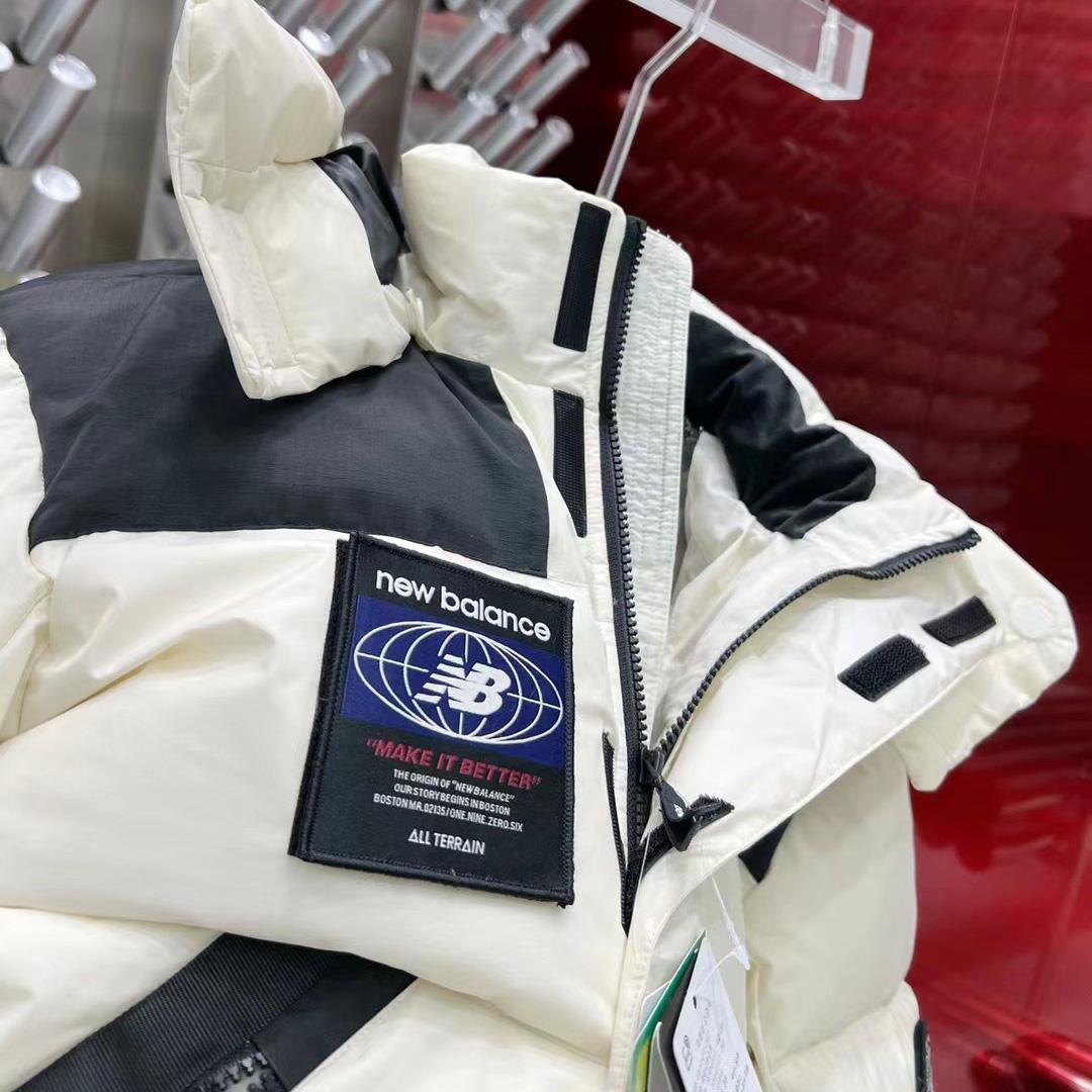 New Balance Hooded Puffer Short Down Jacket - PerfectKickZ