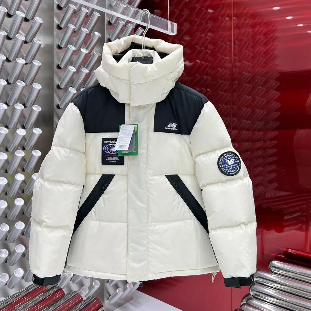 New Balance Hooded Puffer Short Down Jacket - PerfectKickZ