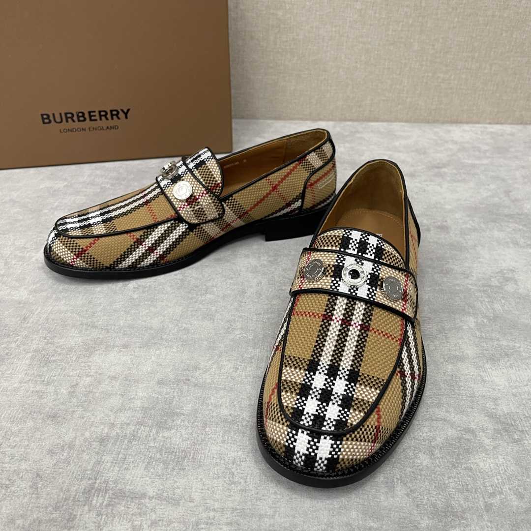 Burberry Moorley Check Loafers - PerfectKickZ