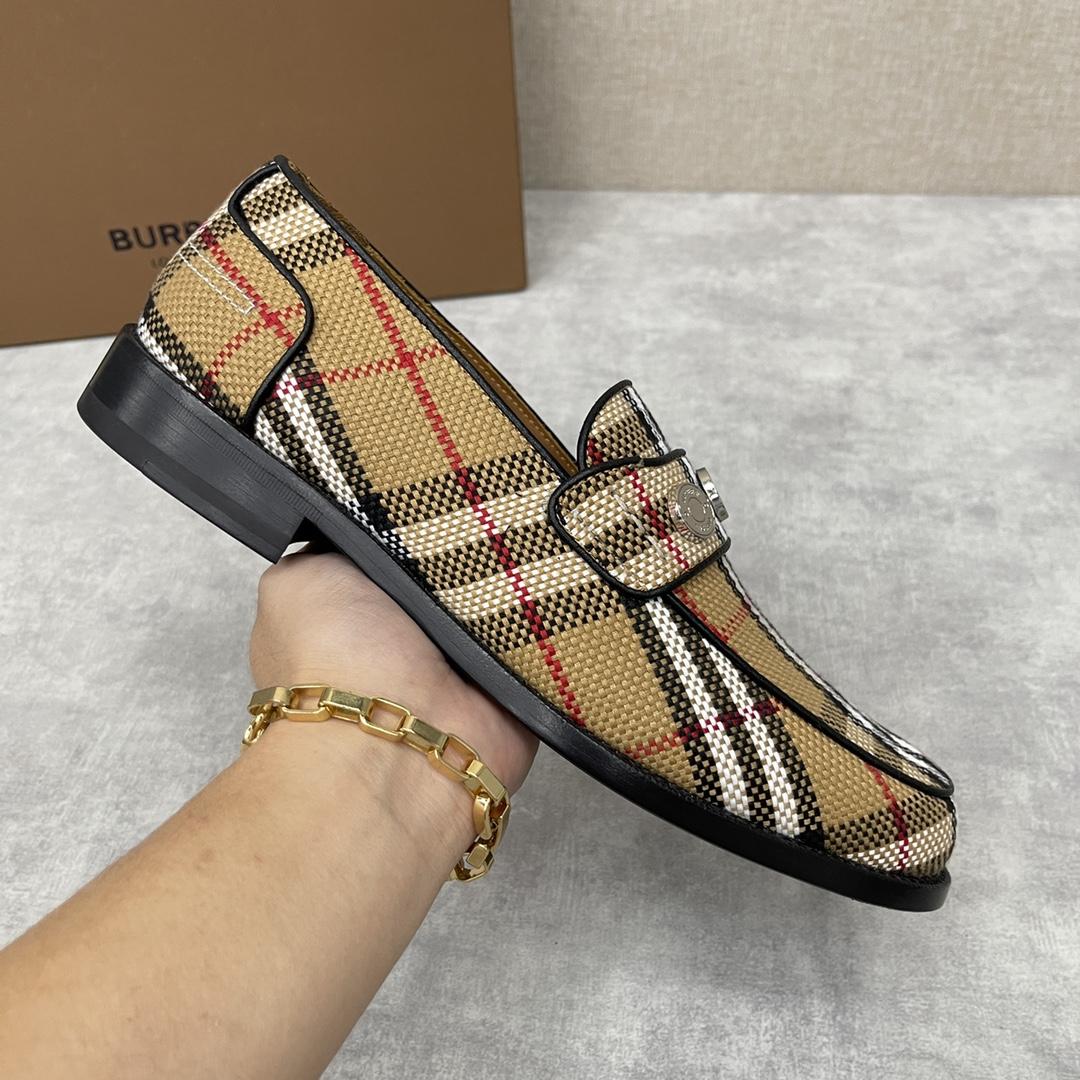 Burberry Moorley Check Loafers - PerfectKickZ