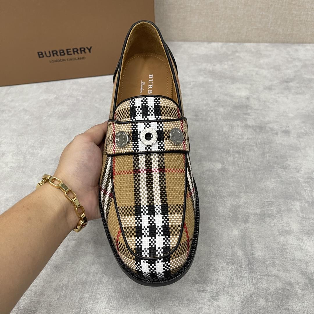 Burberry Moorley Check Loafers - PerfectKickZ