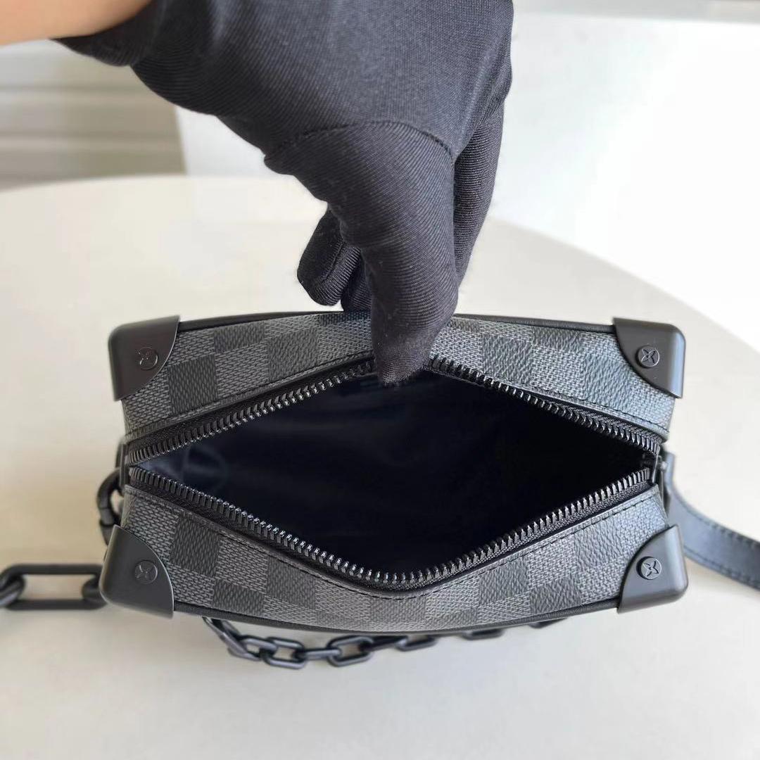 Louis Vuitton Mini Soft Trunk(18.5-13-8cm)   M44480 - PerfectKickZ