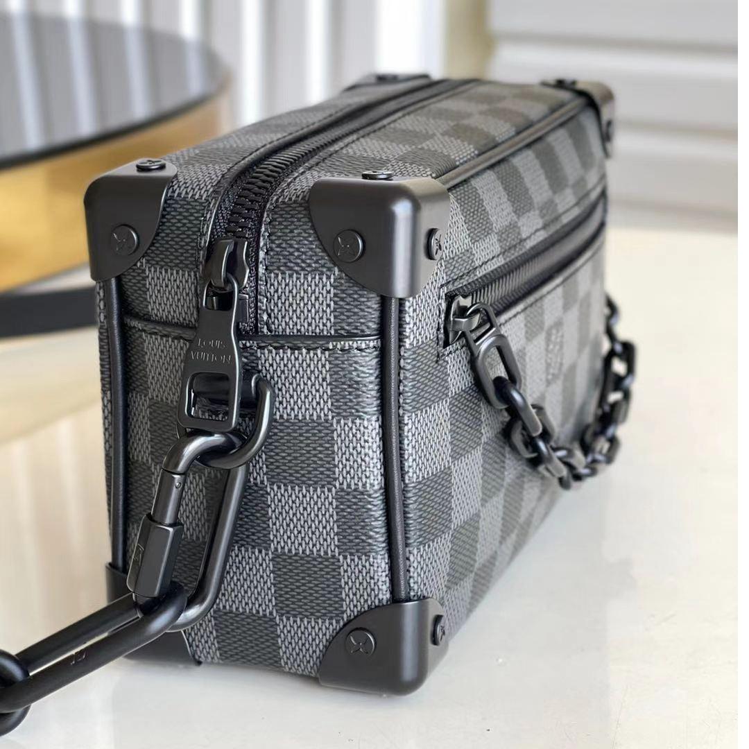 Louis Vuitton Mini Soft Trunk(18.5-13-8cm)   M44480 - PerfectKickZ