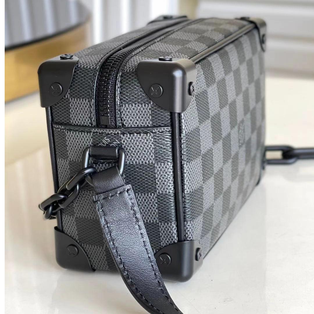 Louis Vuitton Mini Soft Trunk(18.5-13-8cm)   M44480 - PerfectKickZ