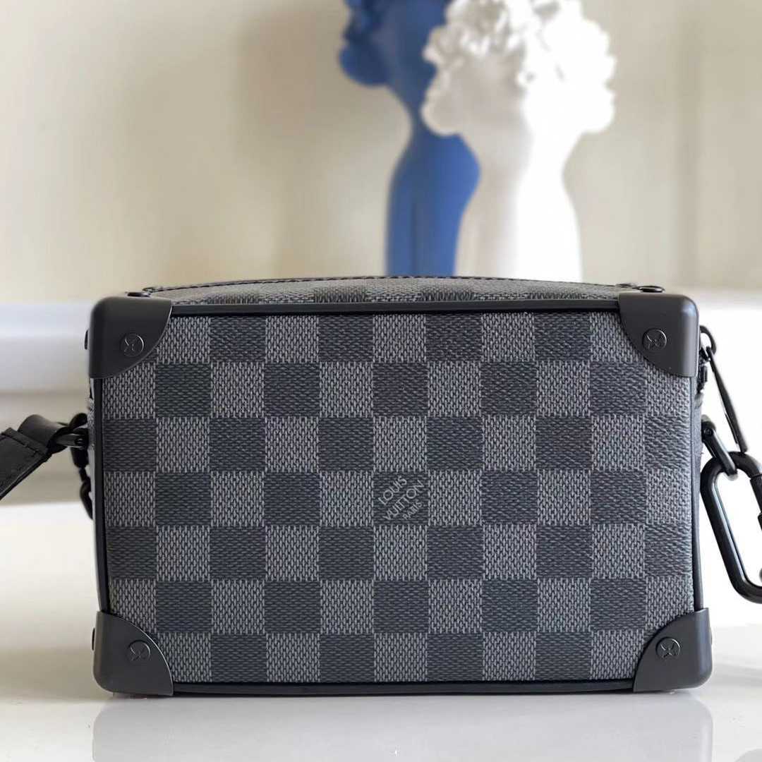 Louis Vuitton Mini Soft Trunk(18.5-13-8cm)   M44480 - PerfectKickZ
