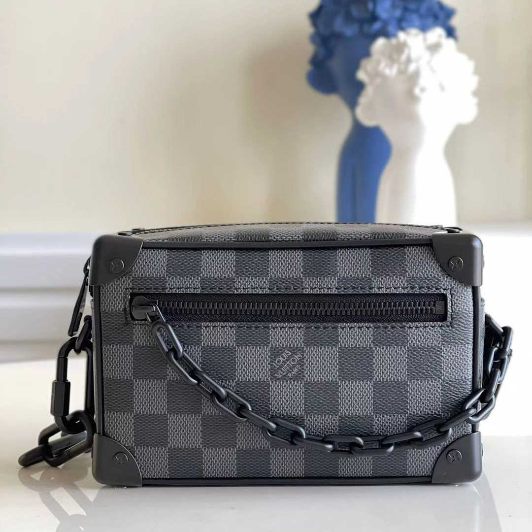 Louis Vuitton Mini Soft Trunk(18.5-13-8cm)   M44480 - PerfectKickZ