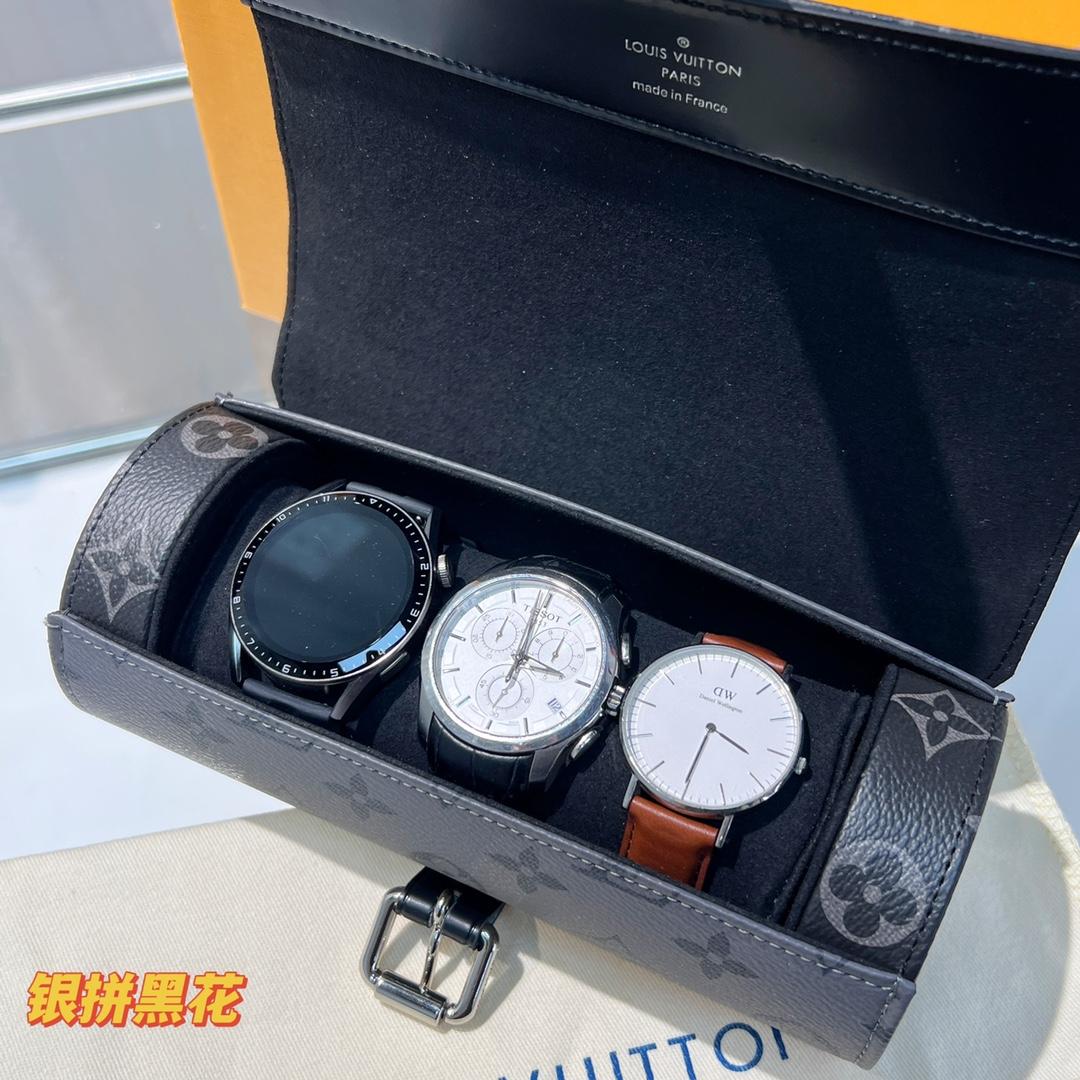 Louis Vuitton  3 Watch Case    - PerfectKickZ