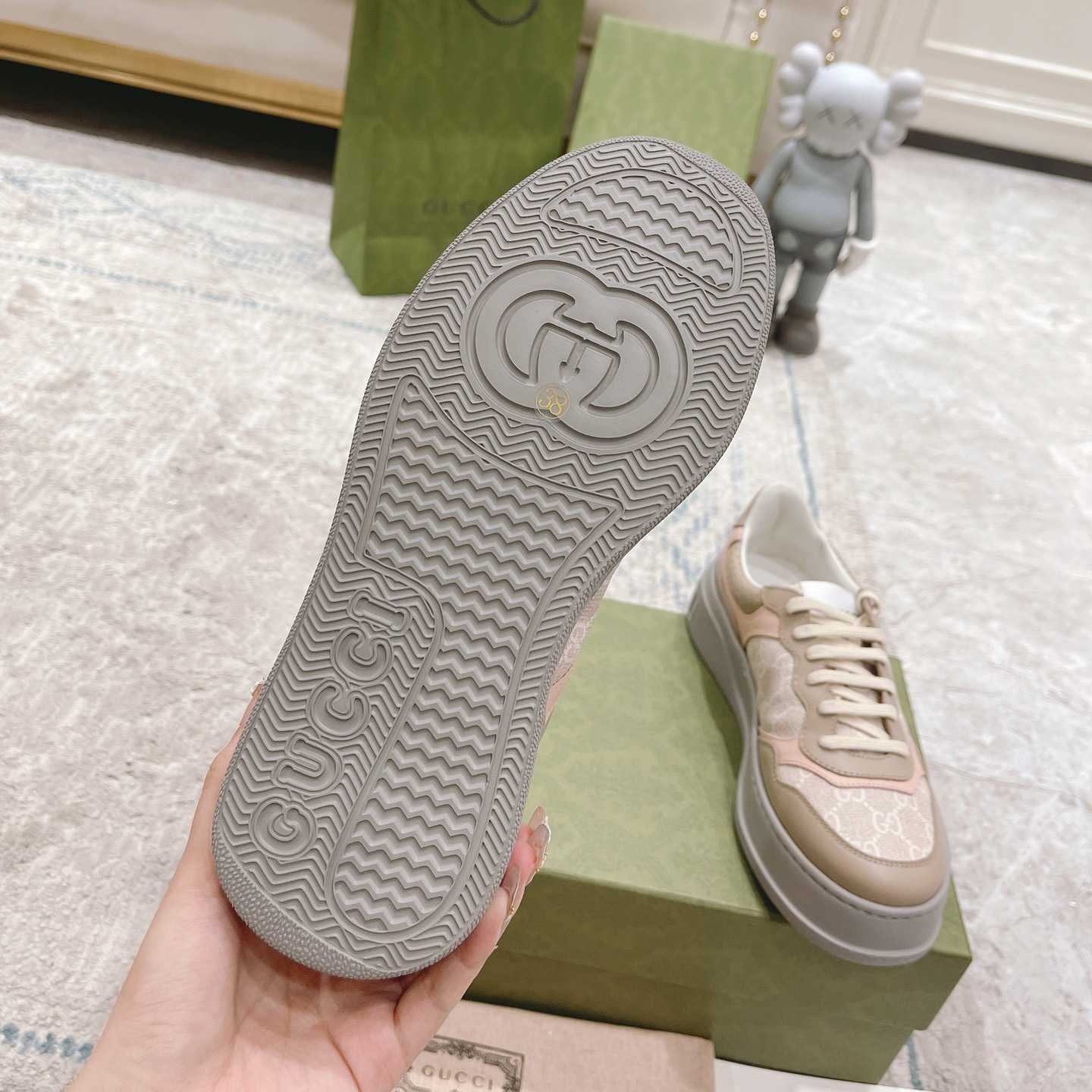 Gucci GG Chunky B Men's &Women's GG Sneakers(Upon UK Size) - PerfectKickZ