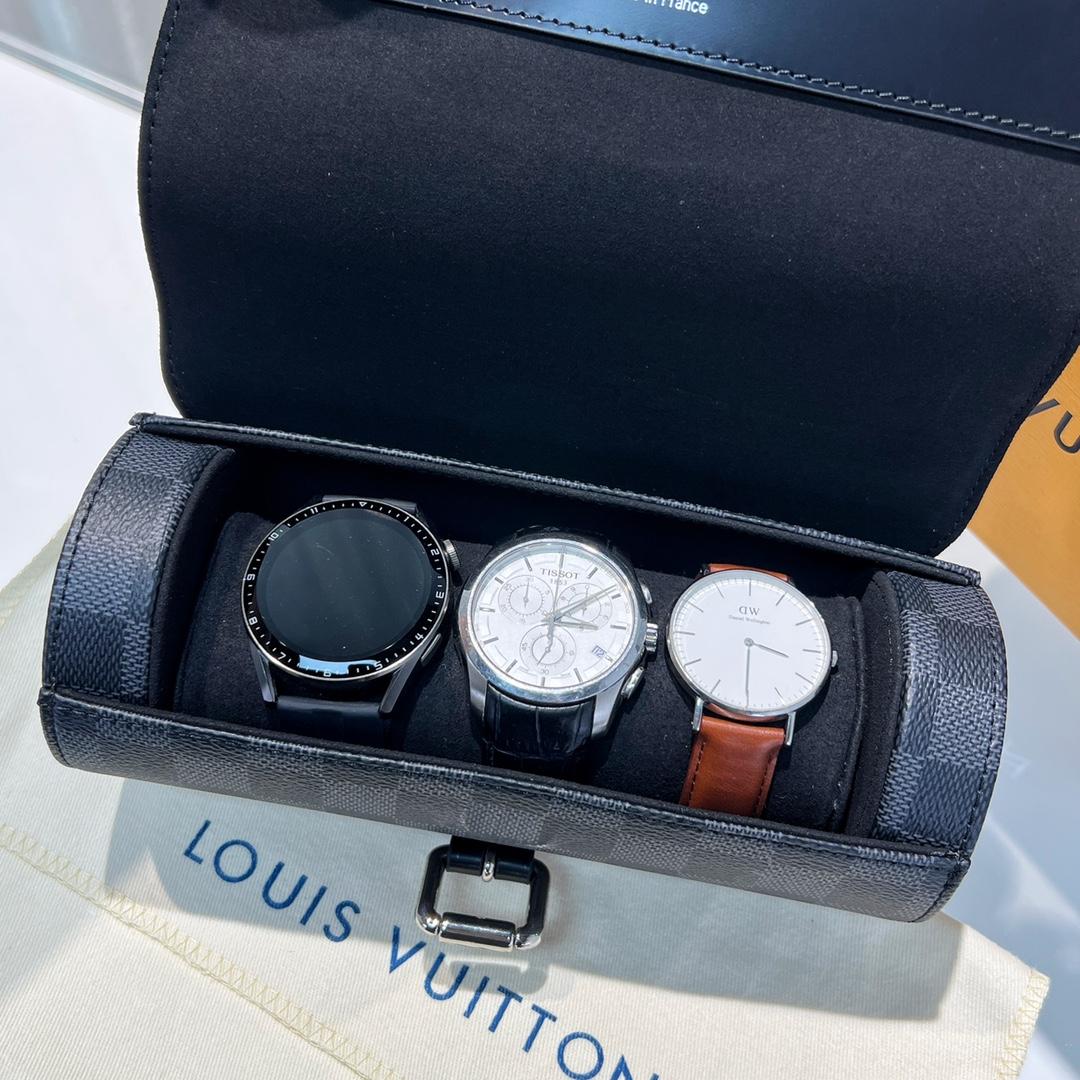 Louis Vuitton  3 Watch Case    - PerfectKickZ