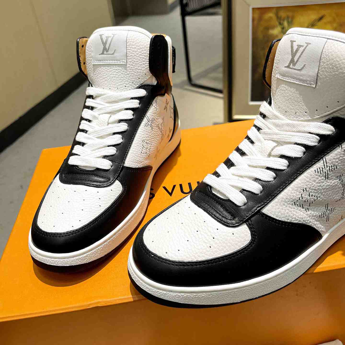 Louis Vuitton Rivoli Sneaker Boot     - PerfectKickZ