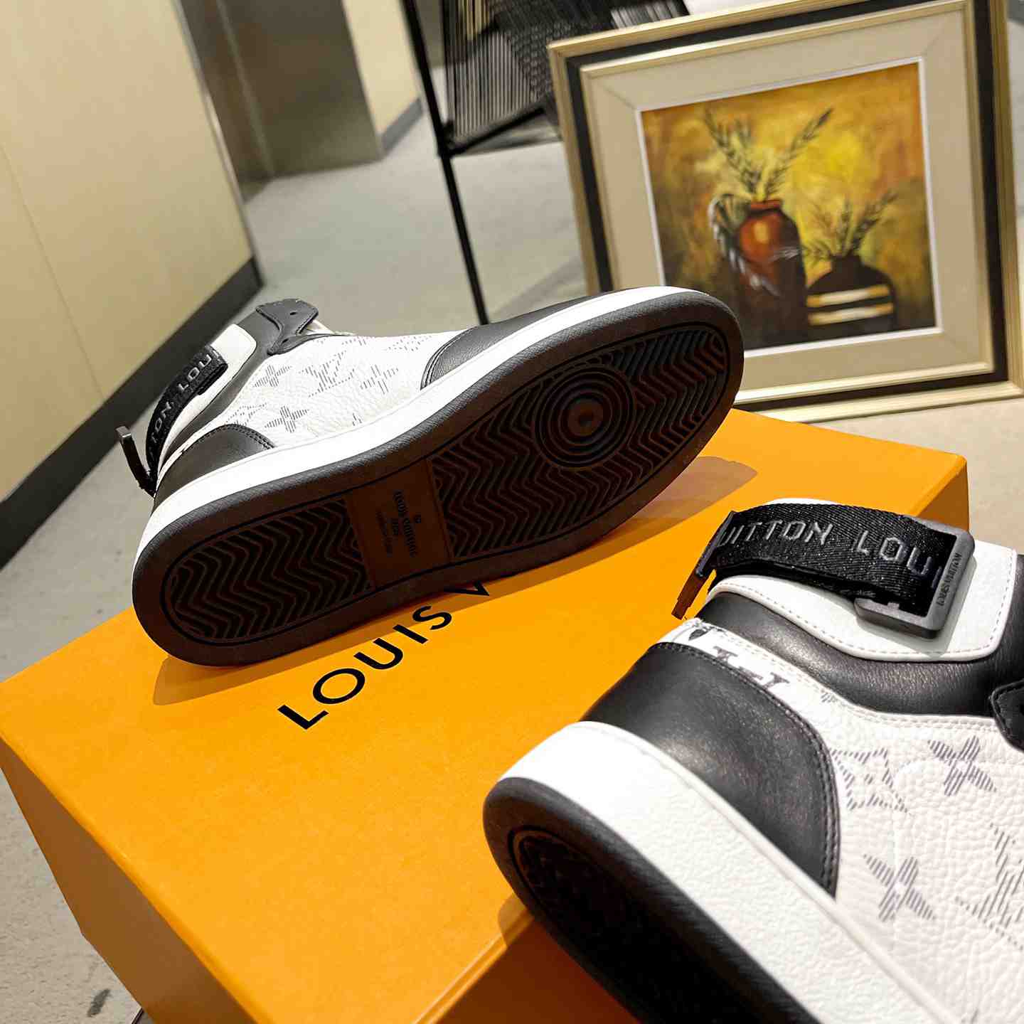 Louis Vuitton Rivoli Sneaker Boot     - PerfectKickZ