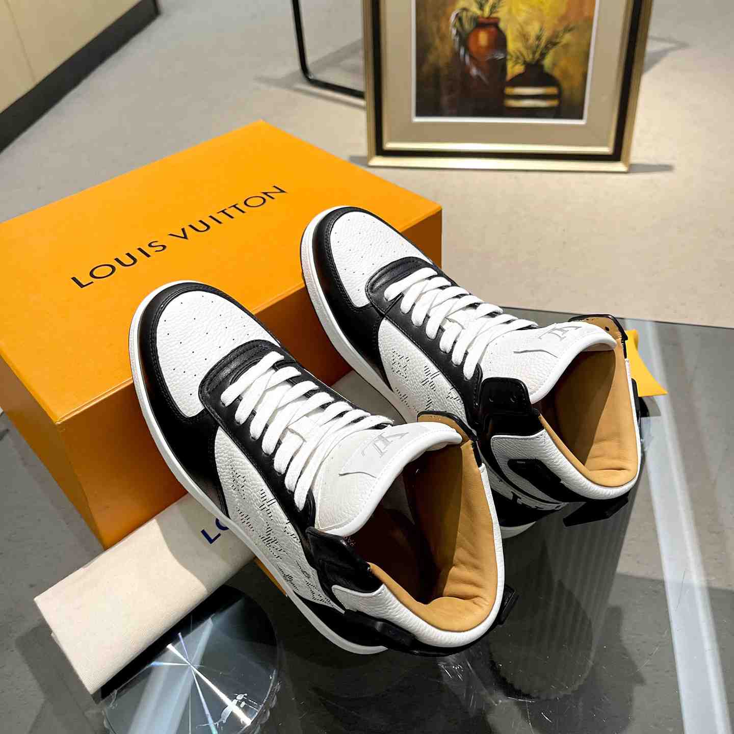 Louis Vuitton Rivoli Sneaker Boot     - PerfectKickZ