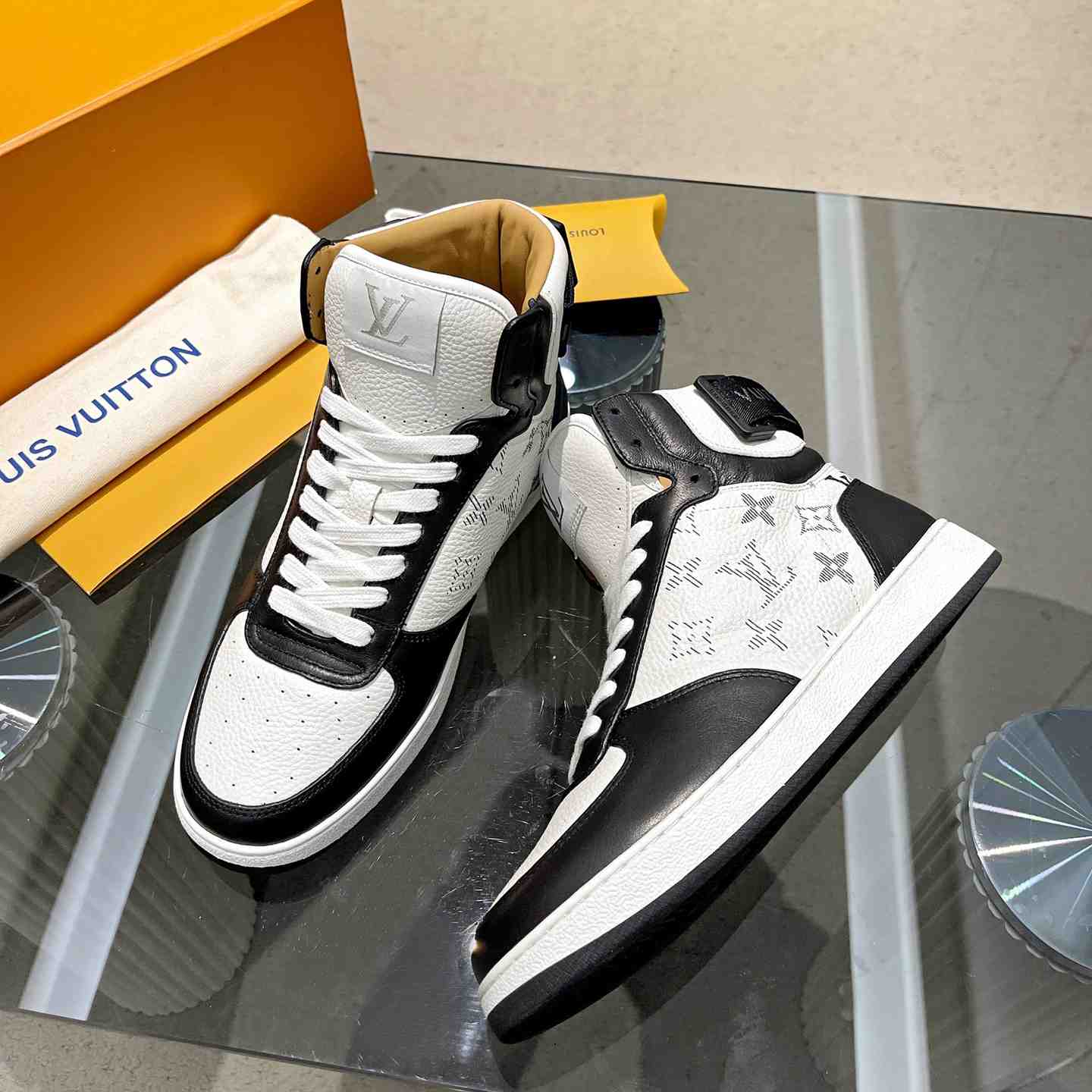 Louis Vuitton Rivoli Sneaker Boot     - PerfectKickZ