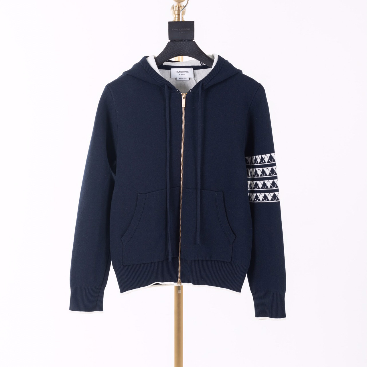 Thom Browne Hector Zip Hoodie - PerfectKickZ